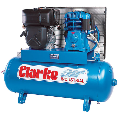 Clarke SD26K150 25cfm 150 Litre 8.4HP Diesel Stationary Air Compressor