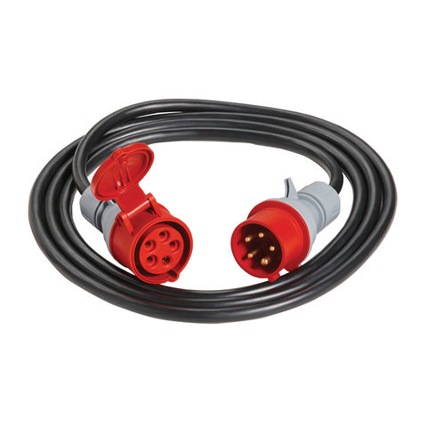 Clarke DCL16A-B 2.5m 400V Connecting Lead with 16Amp Plug and Socket