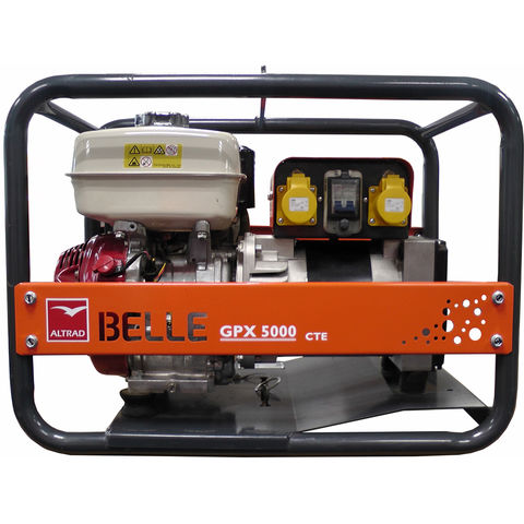 Altrad Belle GPX 5000 CTE Honda Petrol Powered Generator (110V)