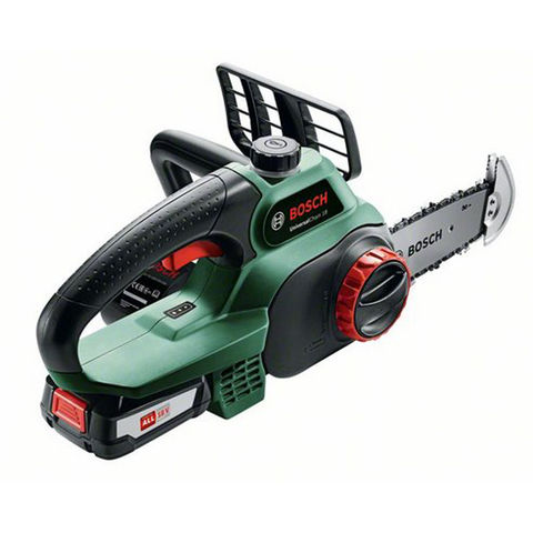 Bosch UniversalChain 18 20cm Cordless Chainsaw with 2.5Ah Battery & Charger
