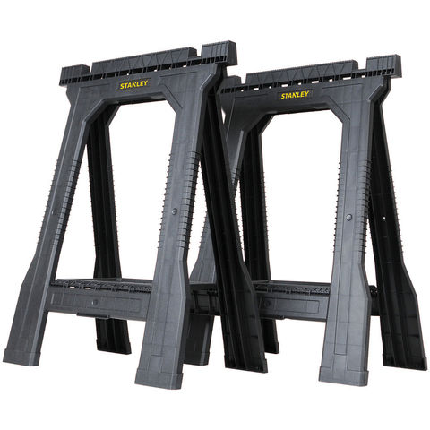 Stanley STST1-70355 Folding Saw Horse - Twin Pack 