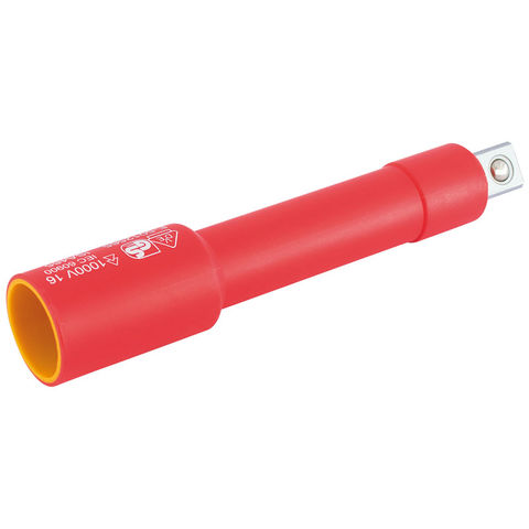 Draper H-EXT-VDE/B 1/2'' Drive VDE Fully Insulated Extension Bar 125mm