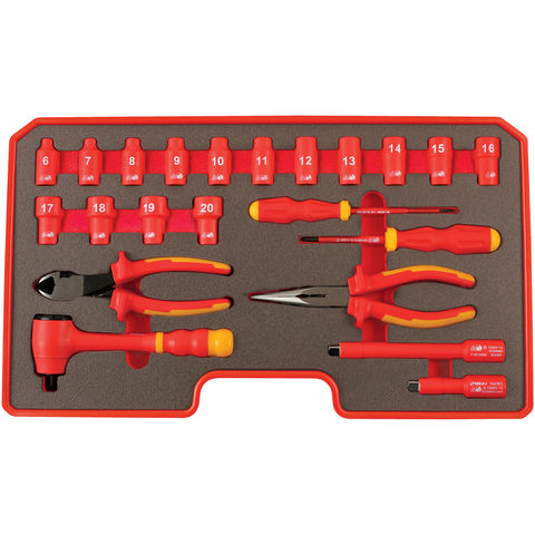 Laser 22 Piece Insulated Tool Kit 3/8" Drive
