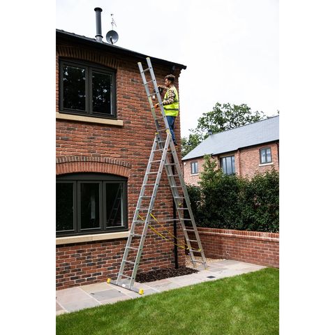 Werner ExtensionPLUS X4 3 53m Triple Section Combination Ladder