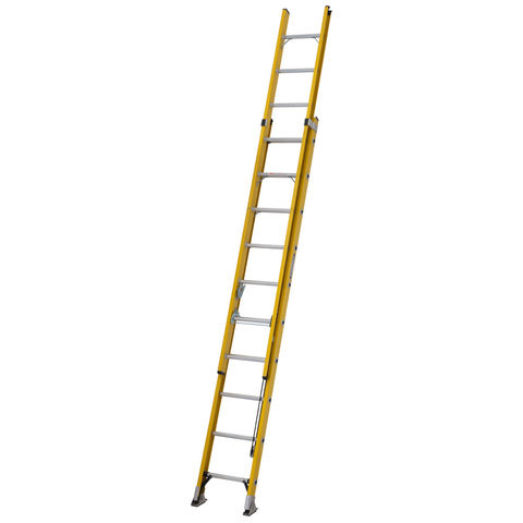 Werner 3.1m Alflo Fibreglass Trade Double Extension Ladder