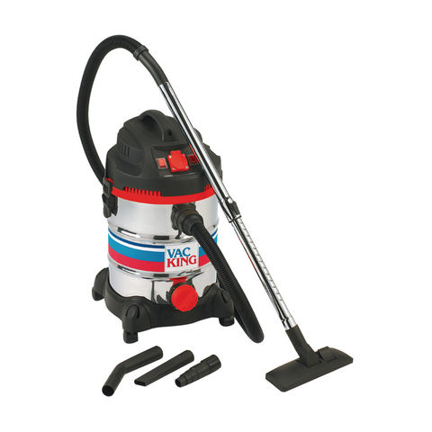 Vac King CVAC30SSR 30L Stainless Steel Wet & Dry Vacuum Cleaner with Power Take-Off (230V)				