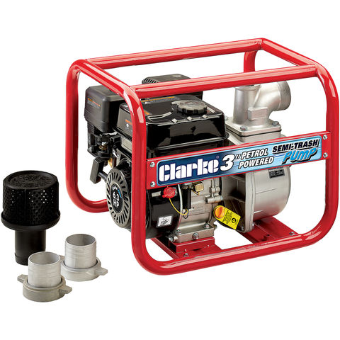 Clarke PS75A Petrol Powered 3" Semi-Trash Water Pump