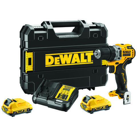 DeWalt DCF902D2-GB 12V XR 270Nm Brushless 3/8" Impact Wrench 2 x 2Ah Batteries and Charger