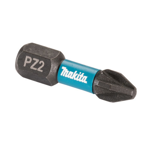 Makita E-12376 PZ2 Impact Bits 25mm Pack of 25