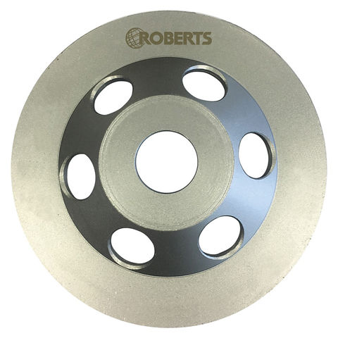 Roberts 125mm Grinding Cup - Compatible with Roberts Concrete Grinder