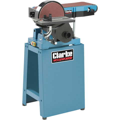 Clarke CS6-9D 1100W 6"x9" Belt & Disc Sander
