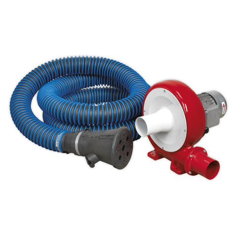 Sealey EFS101 Exhaust Fume Extraction System 230V - 370W (Single Duct)