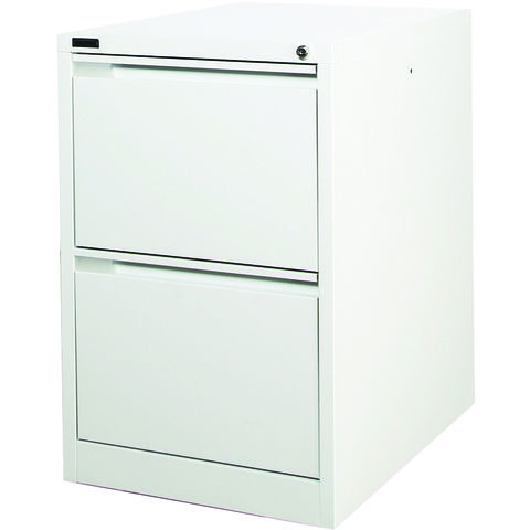 Steelco 2DFCMX 2 Drawer Filing Cabinet (White)