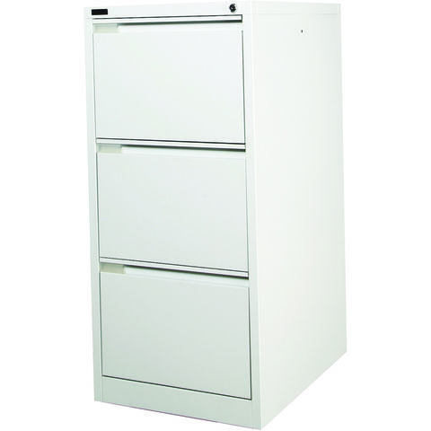 Steelco 3DFCMX 3 Drawer Filing Cabinet (White)