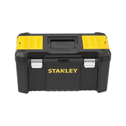 STANLEY ESSENTIAL 19" TOOLBOX WITH METAL LATCHES