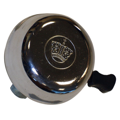 Oxford BE150 Crown Bicycle Bell - Chrome Polished