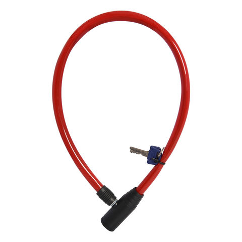 Oxford OF226 Hoop4 Cable Lock 4mm x 600mm Red