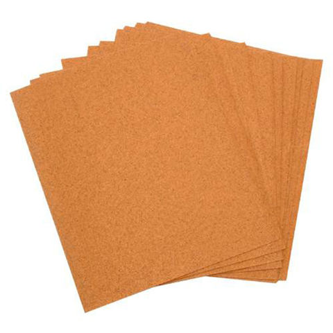 Cabinet Sand Paper Sheets  - Pk 10, Assorted