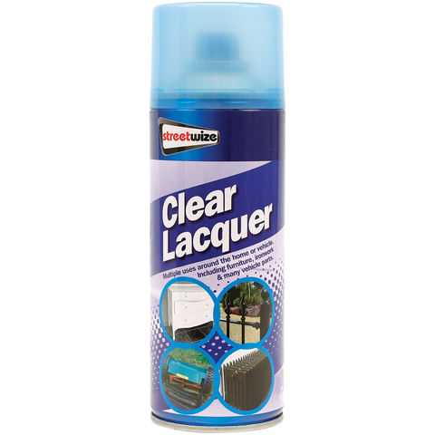 Streetwize Clear Lacquer Spray