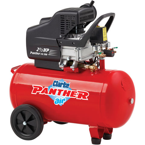 Clarke Panther 10/500 2.5hp 50 Litre Air Compressor - Machine Mart ...