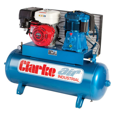 Clarke SP27C150 25cfm 150Litre 8HP Petrol Air Compressor
