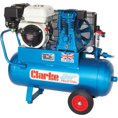 Clarke XPP15/50 15cfm 50 Litre 6.5HP Portable Petrol Air Compressor