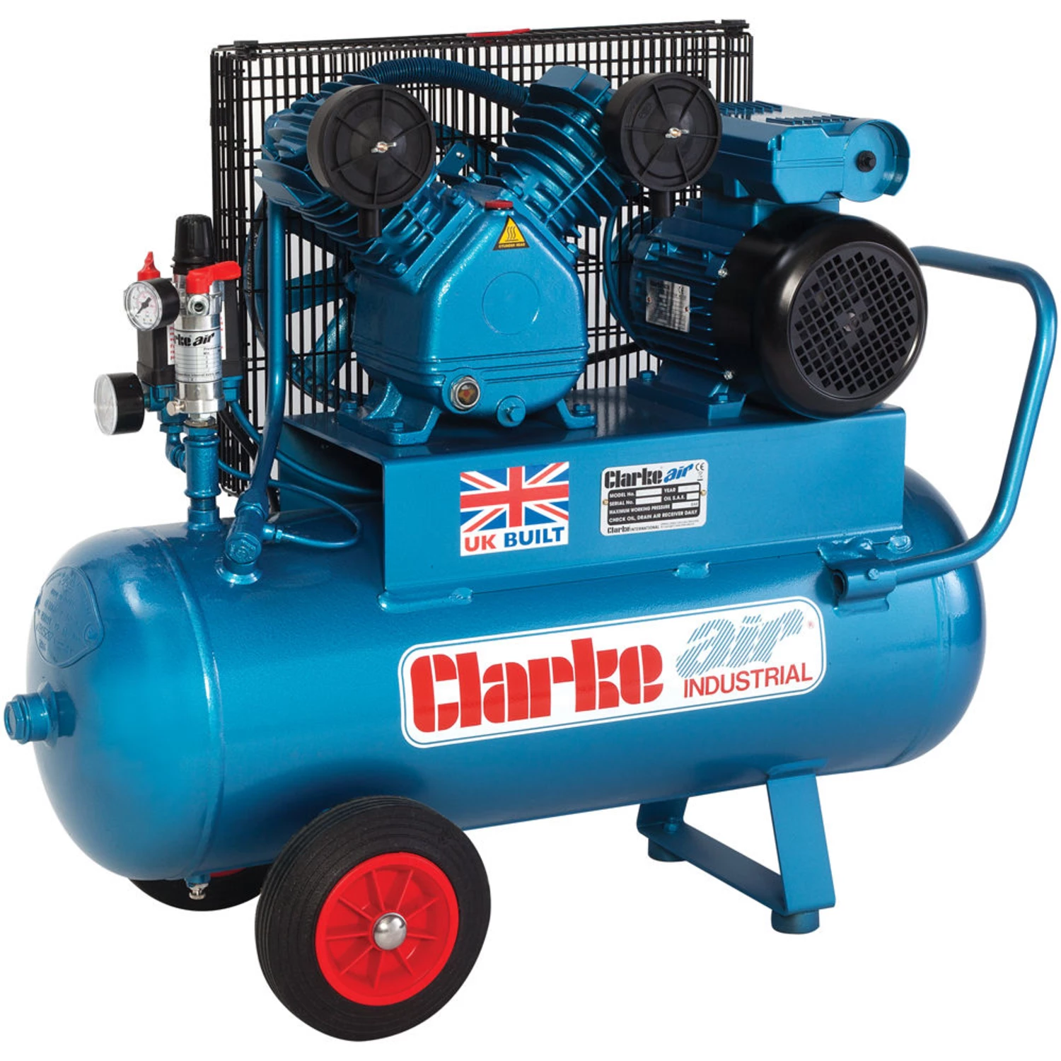 Clarke XEPV16/50 (O/L) 14cfm 50 Litre 3HP Portable Industrial Air