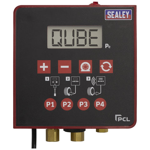 Image of Sealey Sealey SA390 Qube Digital Tyre Inflator Professional with OPS + Nitrogen Purge