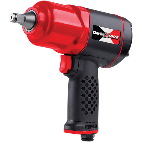 Photo of Clarke Clarke Cat198 X-pro ½” Composite Air Impact Wrench With Extension Bar