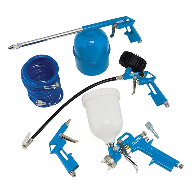 Draper Air Tool Kit 1/4" Bsp -5 Piece-