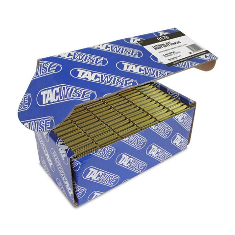 Tacwise 0179 Type 14/19mm Heavy Duty Galvanised Framing Staples, Narrow Crown, x 10000
