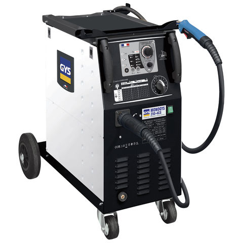 Image of GYS GYS MONOGYS 250 Professional 250Amp MIG Welder with 4 Roll Feed & Automatic Wire Speed Feature