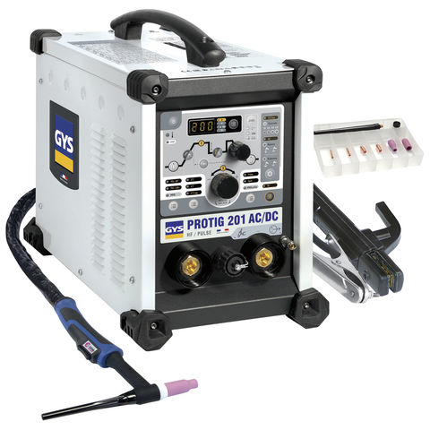 Image of GYS GYS ProTIG 201 AC/DC TIG Welding Machine with Torch & Accessories