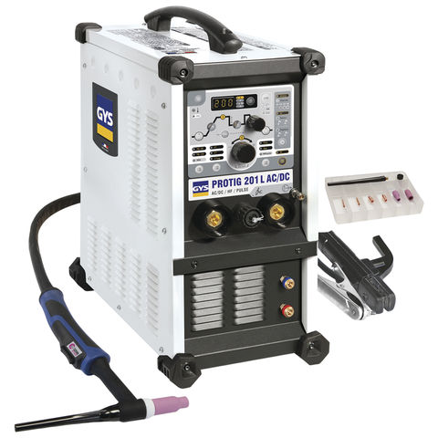 Image of GYS GYS PROTIG 201L AC/DC Water Cooled TIG Welding Machine Complete with Torch & Accessories