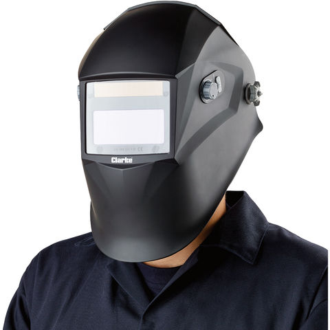 Image of Clarke Clarke PG4 Grinding/Arc Activated Solar Powered Welding Headshield