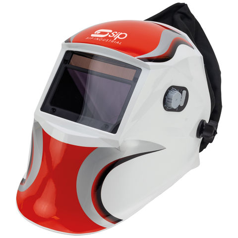 Maschera Per Saldatura Ad Oscuramento Automatico Con Fascia Regolabile - Protezione Viso E Smerigliatura
