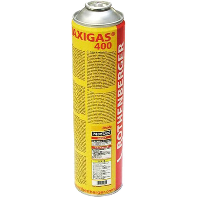 Image of Rothenberger 035570 MAXIGAS400 Gas Cartridge - 600ml