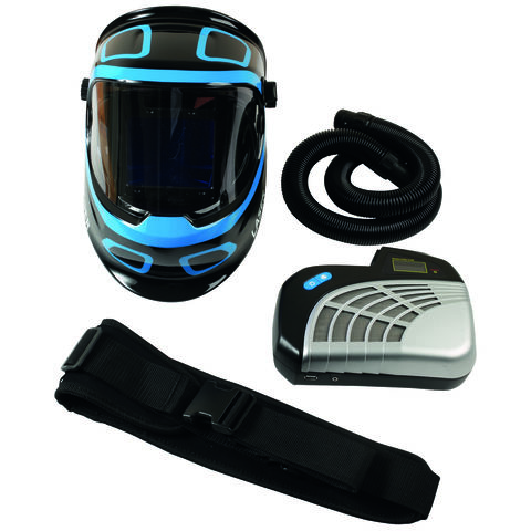 Image of Laser Laser 07927 Auto Darkening Welding Helmet with Respirator