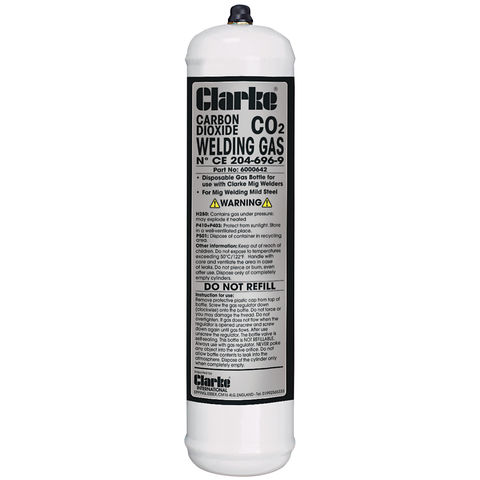 Photo of Clarke Clarke Co2 Gas Cylinder -390g-