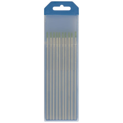 GYS Professional Quality Tungsten TIG Welding Electrodes (Pkt 10) WP Pure (Green tip) - 1.6mm diameter