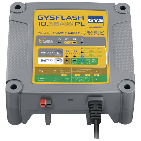 Image of GYS GYS GYSFLASH 10.36/48 PL Smart Charger/Maintenance Charger