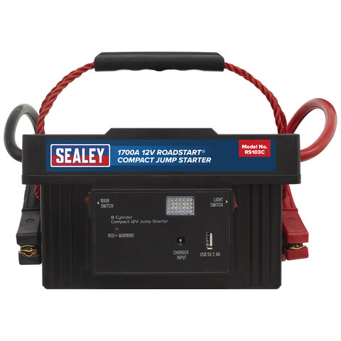 Photo of Sealey Sealey Rs103c Roadstart® Compact Jump Starter 12v 1700a