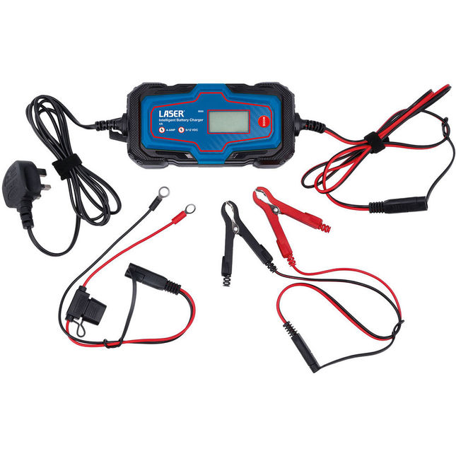 Laser 8699 Intelligent Battery Charger 4a