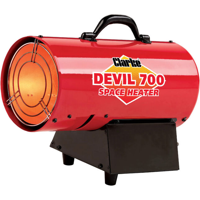 Clarke Devil 700 14.6kw Propane Gas Fired Space Heater -230v-