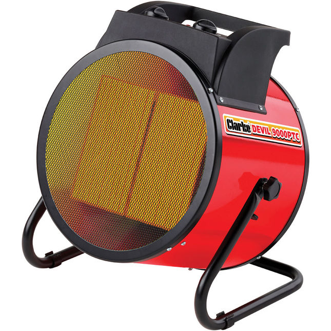 Clarke Devil 9000PTC 9kW Fan Heater (400V)