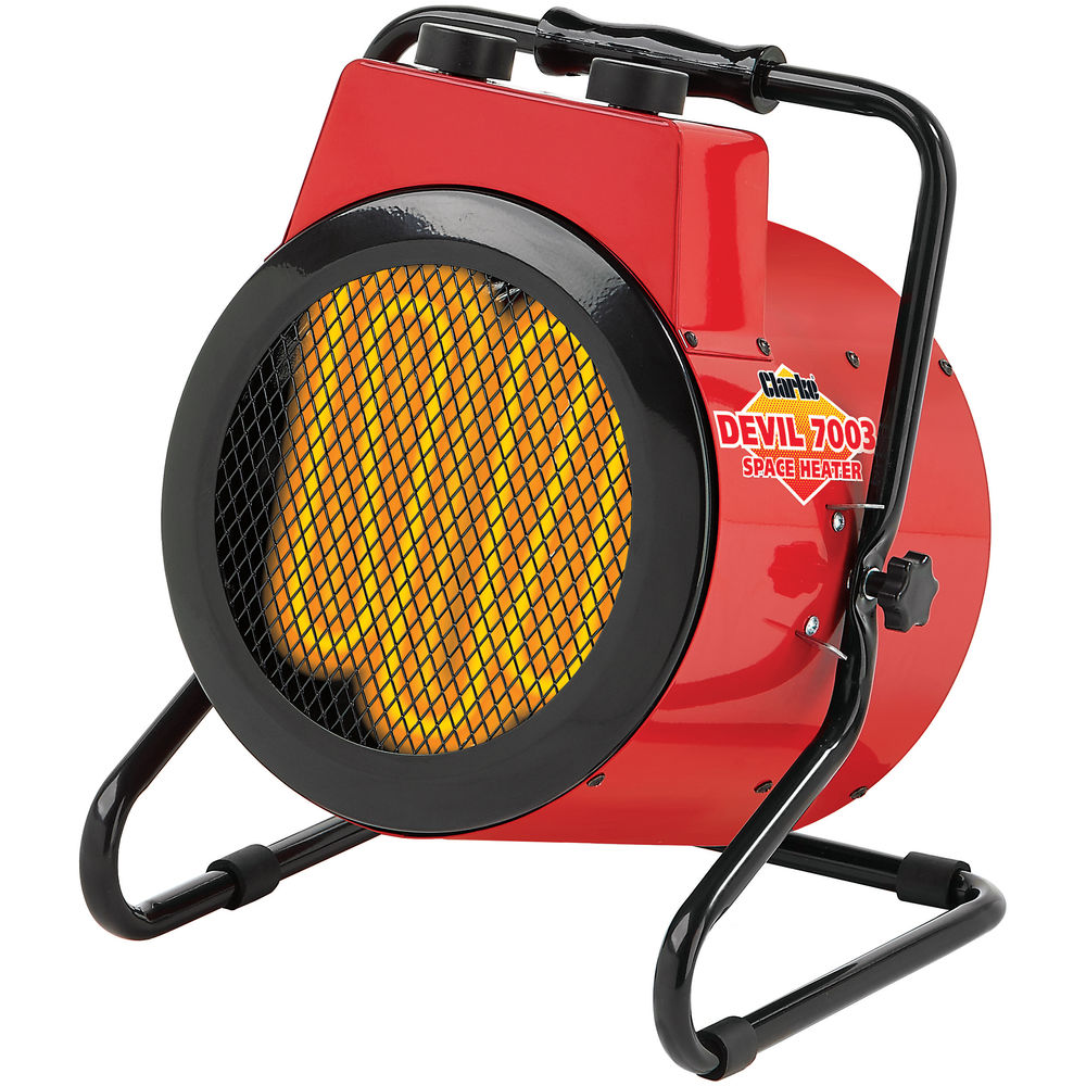 Clarke Devil 7003 3kW Industrial Electric Fan Heater (230V) - Machine ...