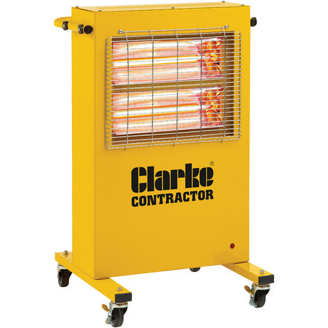 Clarke Contractor Devil 371PC 2.8kW Remote Controlled Quartz Halogen Infrared Heater (110V)