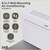 Baridi DH432 4-in-1 Smart Monobloc Wall-Mounting Air Conditioning Unit 10,000BTU/hr - White (230V) (Image thumbnail 15 of 15)