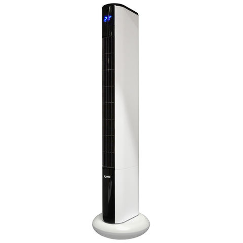 Image of igenix Igenix 36 Inch Digital Tower Fan with Alexa Connection White
