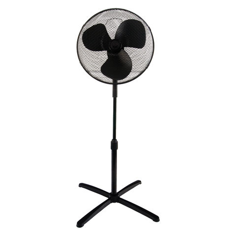 Igenix DF1655BL 16" Pedestal Fan Black (230V)